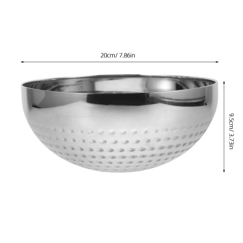 Runder Geschliffener Schüssel 20 Cm Für 1