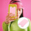 1Phonebackcardholder Siliconen Roze Telefoonhouder Kaarten 4