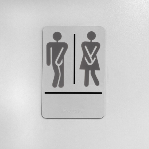 Un Par De Para Inodoro Placas Orientadoras 1