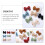 7St Wol Strik Haarspeld Kind Modieus Comfortabel Accessoire 11