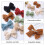 7St Wol Strik Haarspeld Kind Modieus Comfortabel Accessoire 9