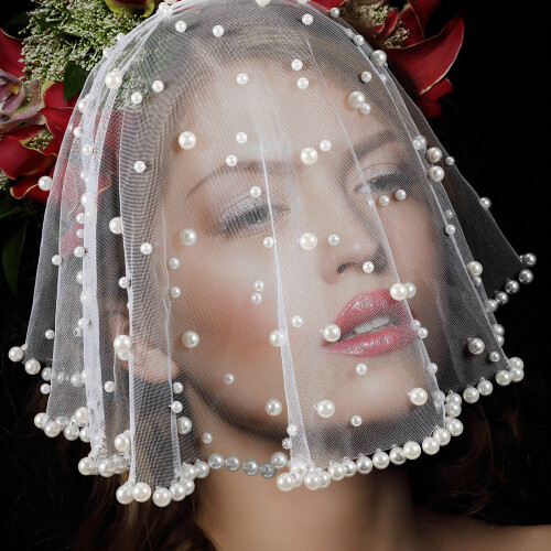 Nupciales Corto Con Y Accesorio Para 1