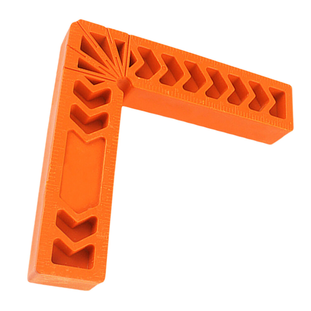 1 Szt. KąTomierz 90 Stopni Do Pomiary KąTóW Prostych PomarańCzowy-image