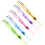5Pièces Stylos Souples Plume Nylon Plastique Multicolores 4