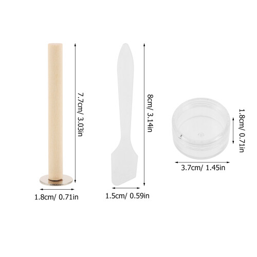 Conjunto De Kit De Reparação De Couro 1