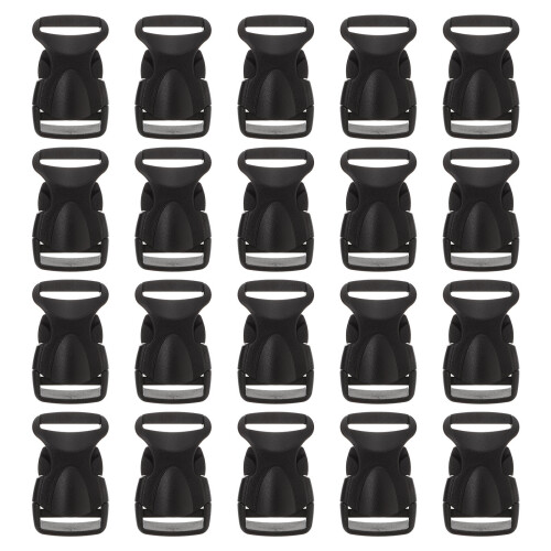 20Pairs Durable ABS Quick Side Release Buckle for Bag Strap Backpack