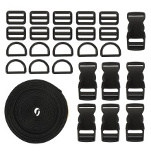 Conjunto De Profissional Para Bagagem Com Fivela Conveniente