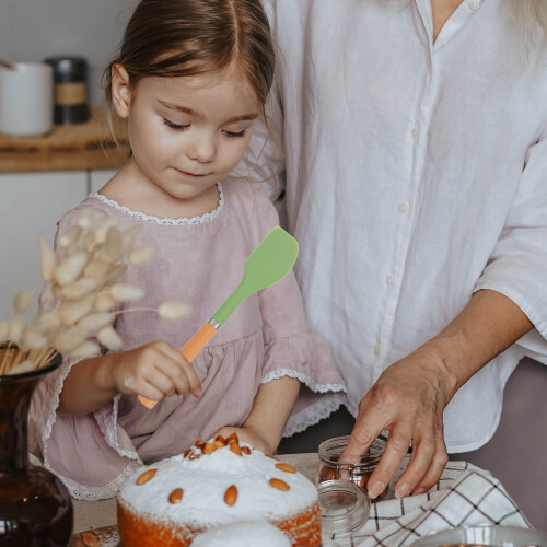 Espátulas De Silicone Pequenas Para Cozinha E Assar Casa 2