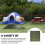 Picnic Ground Mat Resistente E Impermeável Para Acampamento 6