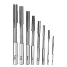 8Pcs Reibahle High Speed Stahl Hohe Genauigkeit