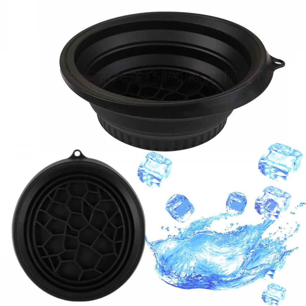 Bowl for Face Dunk Ice Bath Silicone Ice Bowl For Face Portable Facial Wash Basin Cosmetic Beauty Tool