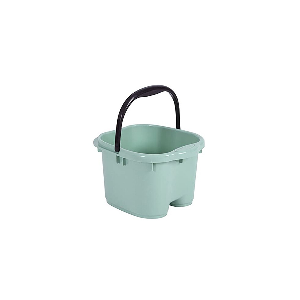 Foot Bath Bucket No Lid Plastic Foot Soak Tub Basin Model Vert For Bathroom And Household Feet Soaking