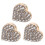 3 Pezzi Cinturino In Silicone Con Borchie Per 38Mm 1