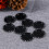 100 Pezzi Tappi Per Bottiglie Decorativi Nero 9