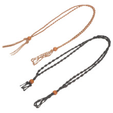 2St Decoratieve Halskettinghouder Met Steencord Voor Sieraden