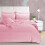 Big Cord Teddy Fleece Warm Blush Pink Bedding Set Single 6