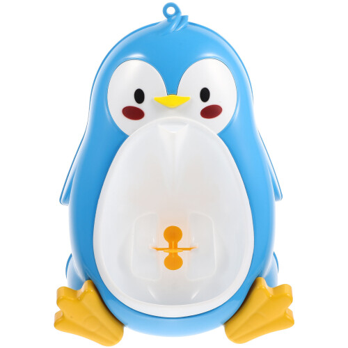 pinguin- für kinder, wandurinal aufhängen 1