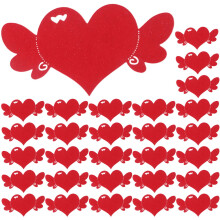 100 Unidades Etiquetas Regalo Forma Corazón Papel Kraft Boda Fiestas