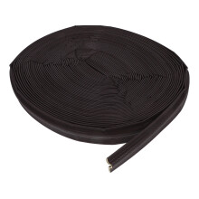 1Roll Brown Self-Adhesive Foam Door Seal Strip Soundproof Weatherproof