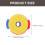 5 Pezzi Per Piatti Cymbal Companion 2