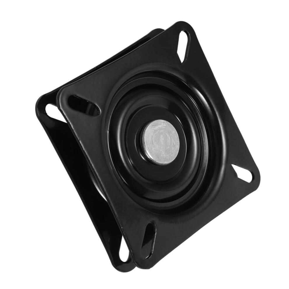 4 Inch Heavy Duty Swivel Chair Base Plate 360 Degree Metal Plate For Bar Stools Cabinets Automatic Return Turntable-image-OPC-PMCBR6G-NEW