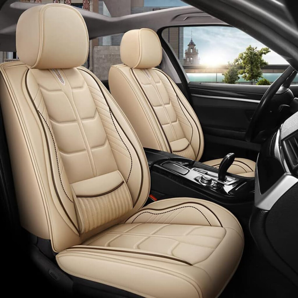 Car Seat Covers For Mercedes-Benz Gl350 X164 Gl350 X166 Gl450 X166 Gl500 X166 Pu Leather Breathable Seat Protector 9393856502349