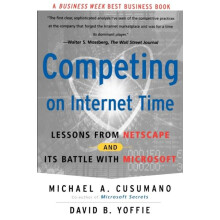 Competing On Internet Time by David B. Yoffie Paperback Book