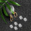 40 Pièces Coussinets Pour Boucles D'oreilles À Clip 7
