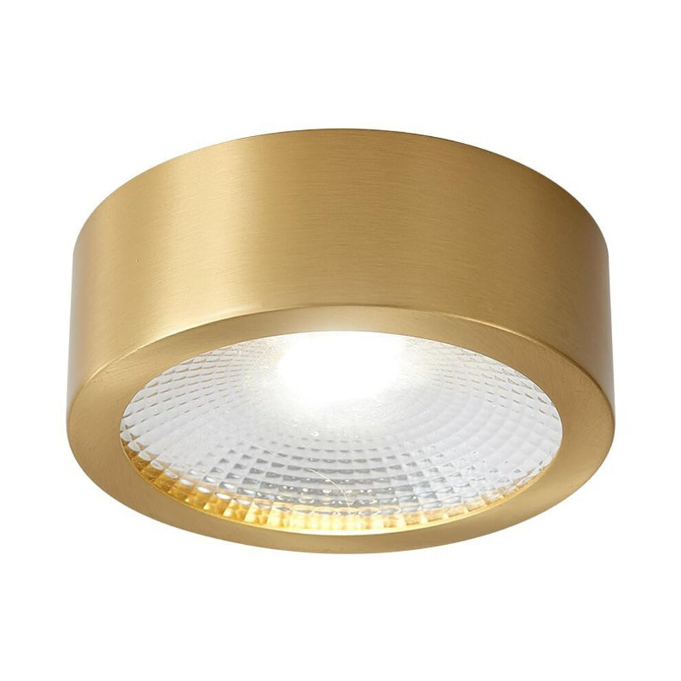 Brass Recessed Spotlight Modern LED Ceiling Downlight 9W 3000K For Living Room And Hallway-image-OPC-PMCBZY8-NEW