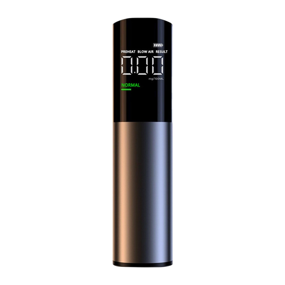 Breath Alcohol Analyzer Portable Rechargeable Handheld For Pre-Driving And Post-Party Testing English Manual 9393856503247