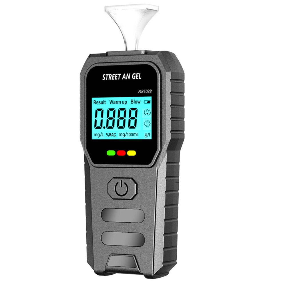 Breath Tester Portable Personal Breathalyzer High Accuracy Rapid Response Voice Alert Travel Ready 9393856503285