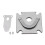 Ventilplatte 48 x 62 mm 1/2,5/3/4P Dichtung 1