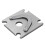 Ventilplatte 48 x 62 mm 1/2,5/3/4P Dichtung 7