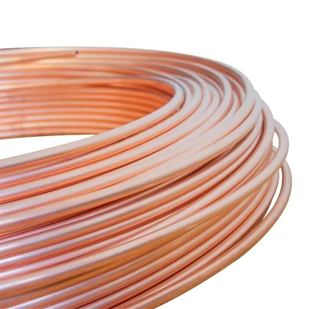 99.9% Pure Copper Air Conditioning Pipe T2 Soft Copper Tube Corrosion Resistant Od 2Â19 Mm Straight 6.35X0.7 Mm Red 9354506438968