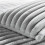Big Cord Teddy Fleece Warm Silver Grey Bedding Set Double 3