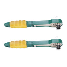 2Pcs Ratsche 1/4 Hex Buchse 45# Stahl Stick