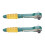2Pcs Ratsche 1/4 Hex Buchse 45# Stahl Stick 1