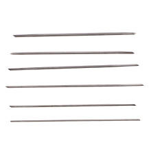 6-tlg. Perlen-Bohrer-Set: Hartmetall-Gravierfräser 0,7–1,2 mm