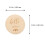 2Stk Baby Gedenkkarten Holz 11