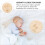 2Stk Baby Gedenkkarten Holz 9