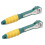 2Pcs Ratsche 1/4 Hex Buchse 45# Stahl Stick 4