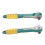 2Pcs Ratsche 1/4 Hex Buchse 45# Stahl Stick 7