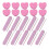 20Ensembles Kit Rose Pour Ongles Outils Polyvalents 5