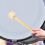 2 trommelstokken met wollen kop voor percussie en basdrum 9
