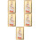 5 Pezzi Amuleto Fengshui Guanyin 7