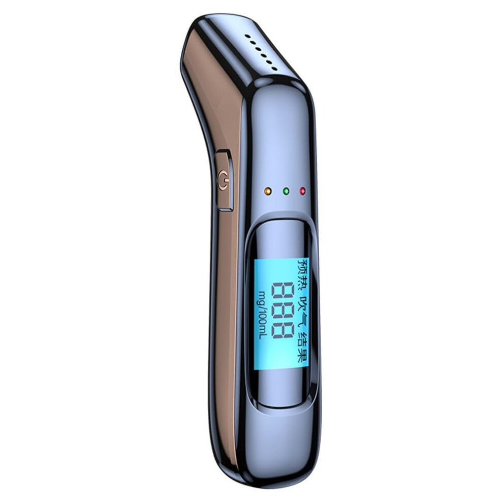Car Breathalyzer Digital Alcohol Tester With High Sensitivity Thermal Sensor Lcd Screen Auto Detection Mode 9354506439286