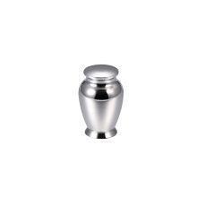 Cremation Urn Jewelry Poslihed Engravable Stainless Steel Memorial Locket 73mm x 44.5mm For Ashes Shiny