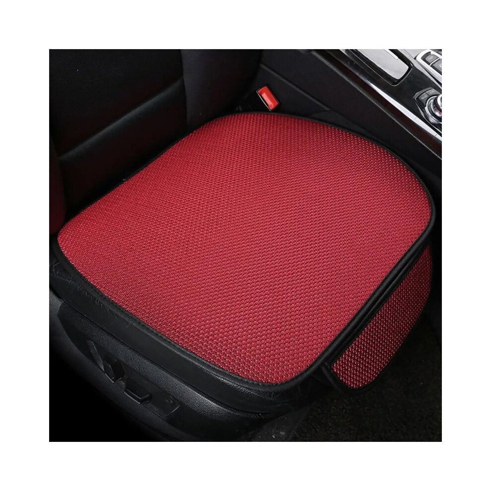Car Seat Cushion Universal Ice Silk Breathable Summer Car Seat Cover For Four Seasons Red 9016109544414