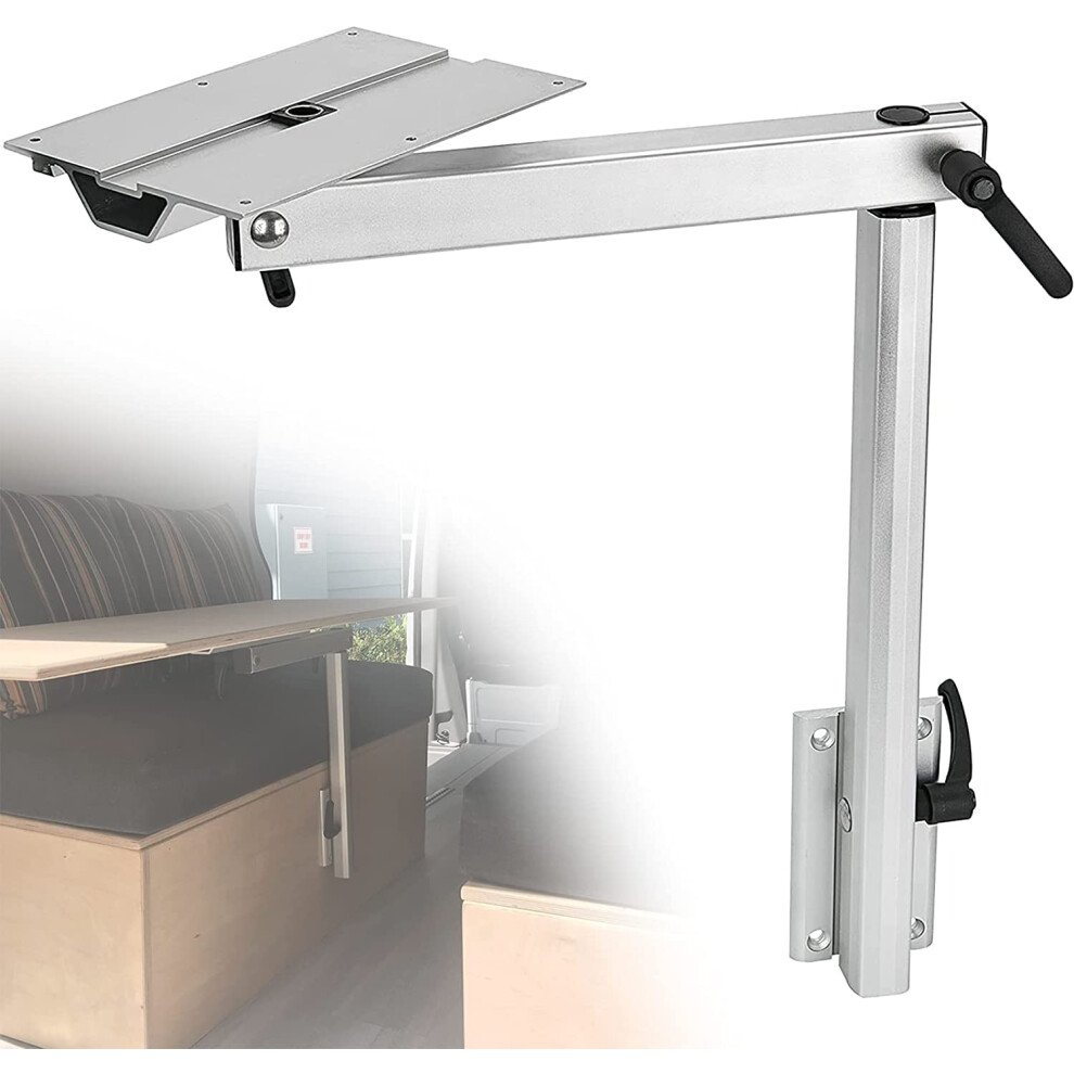 Removable Table Leg For Rvs Laptop Table Leg Adjustable Height 360 Degree Rotatable Detachable Aluminum Alloy Bracket 9393856503988