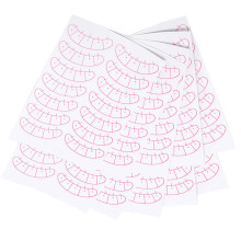 10 blatt wimpernverlängerungs-aufkleber, papierpatches zum